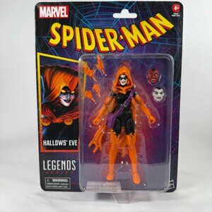 Marvel Legends Spider-Man Hallows' Eve 6" Action Figure Retro Card Hasbro New
